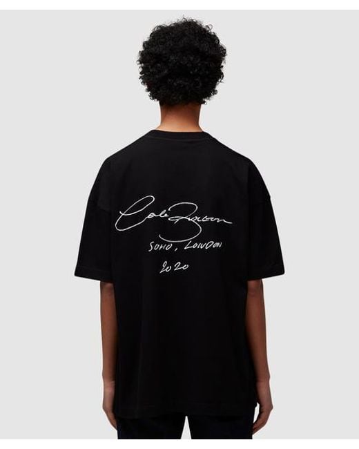 Cole Buxton Black Signature T-shirt for men