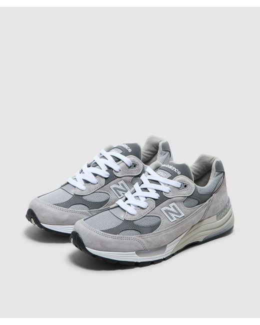 New Balance Gray Mius 992 Sneaker for men