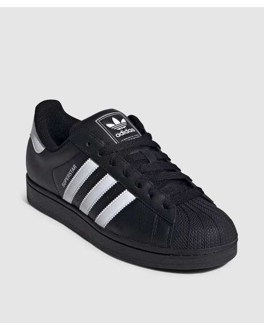 Adidas Black Superstar Ii Sneaker