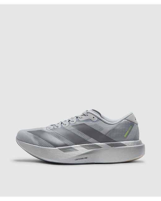 Adidas Originals Gray Adizero Evo Sl Sneaker for men