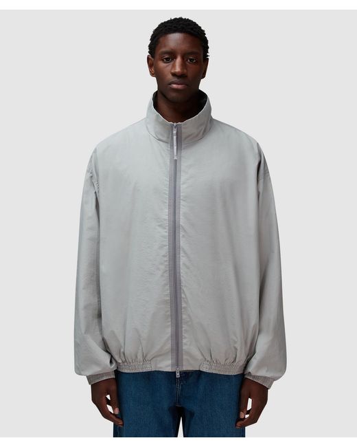 Acne Gray Light Zip Up Jacket for men