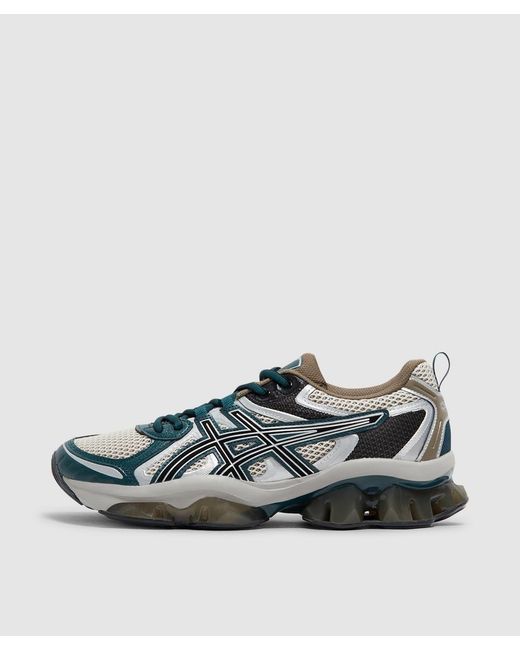 Asics Green Gel-Quantum Kinetic Sneaker for men