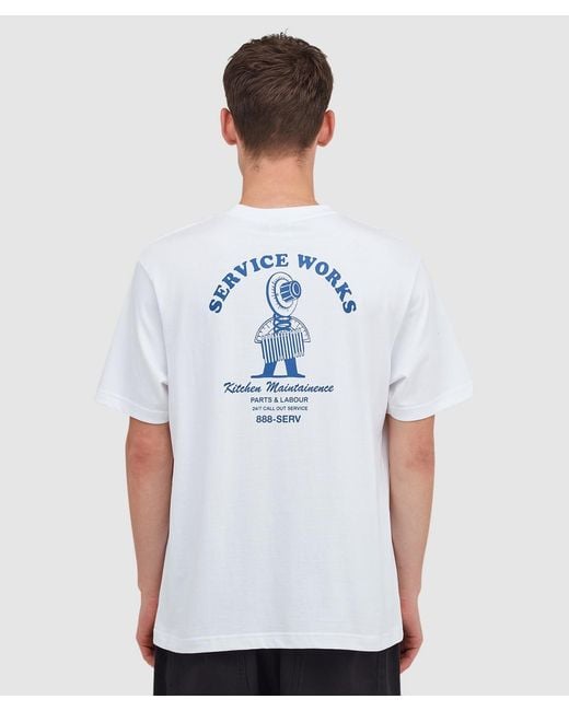 Service Works Blue Maintenance T-Shirt