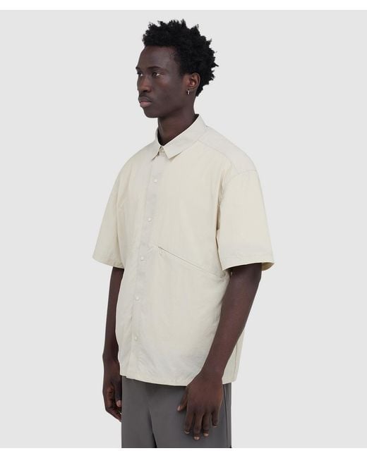 Mellow Clo White Multi Trail Shirt (Ecru for men