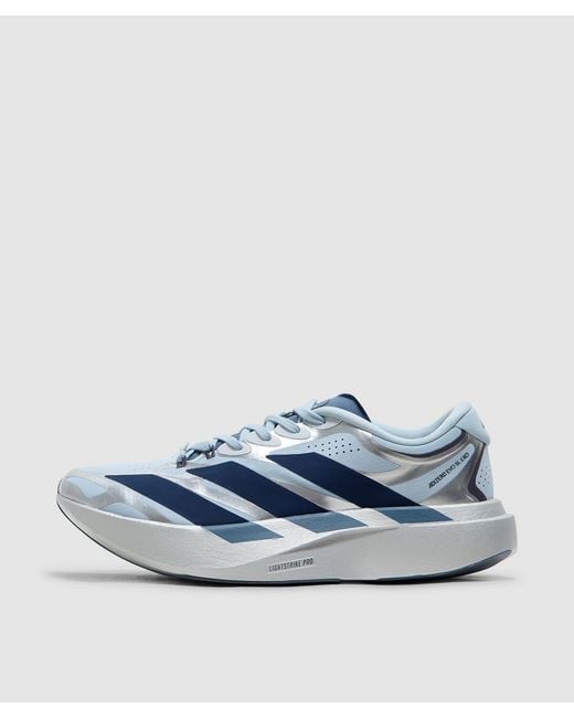 Adidas Originals Blue Adizero Evo Sl Exo Sneaker (Wonder/Night/Met for men