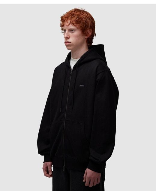 Thisisneverthat Black T.N.T Classic Zip Up Hoodie ( for men