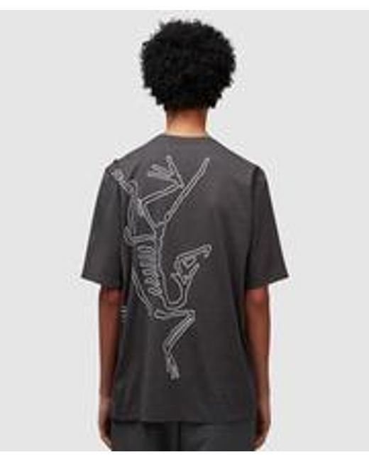 Arc'teryx Black Cormac Arc'bird Logo T-shirt for men