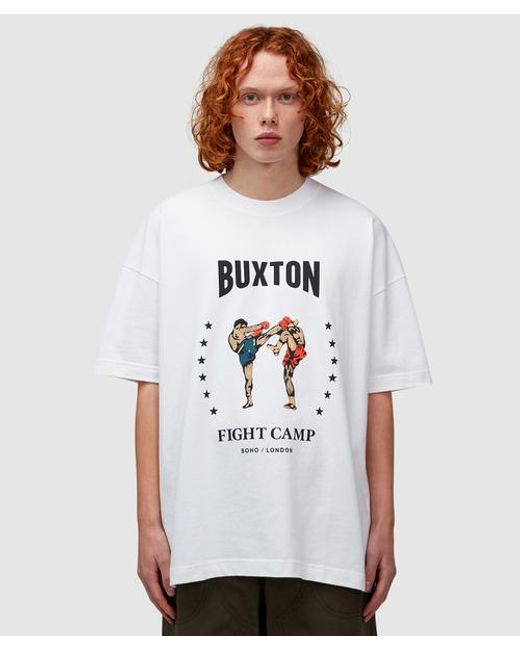 Cole Buxton White Fight Camp T-shirt for men