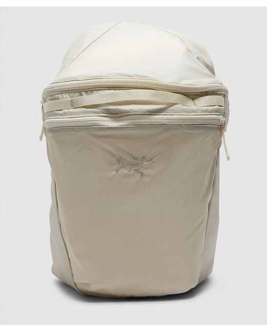 Arc'teryx Gray Heliad 15L Backpack (Sea Salt