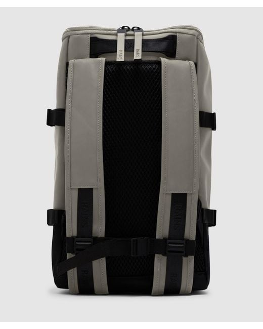 Rains Gray Trail Cargo Backpack (Drift