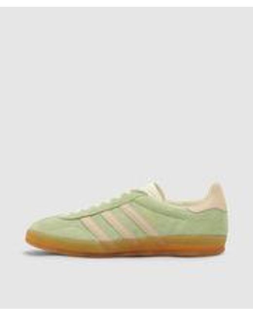 adidas gazelle mens green yellow