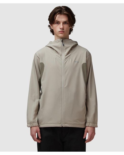 NANGA Hybrid Flex Zip Jacket in Grey for Men | Lyst UK