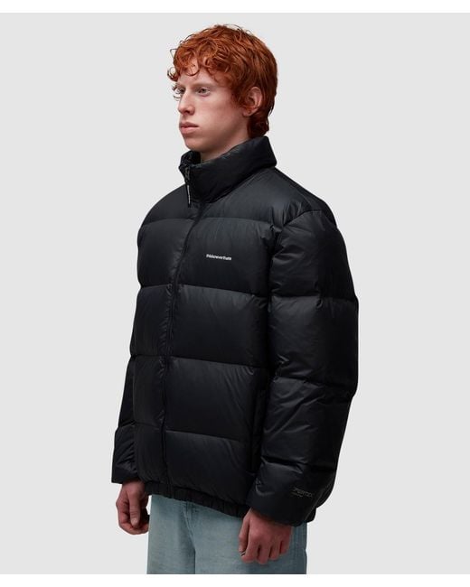 Thisisneverthat Black Pertex T Down Jacket for men