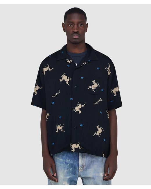 Visvim Blue Crosby Shirt for men