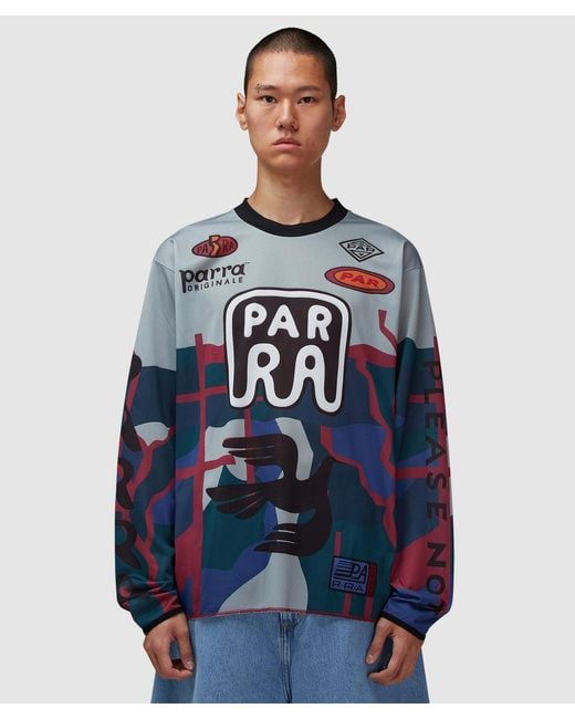 Parra Blue Dirt Jumper T-Shirt for men