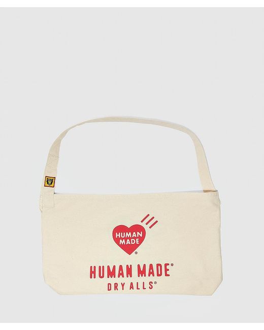Human Made White Paperboy Bag for men