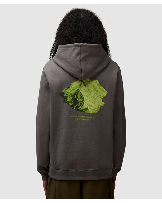 Mellow Clo Black Trekking Hoodie for men