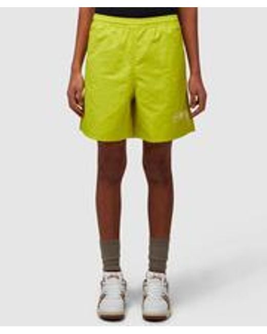 Nike Yellow X Stussy Nrg Short for men