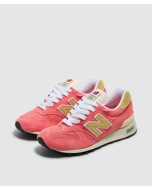 New Balance Pink Mius 1300 Sneaker (Coral for men