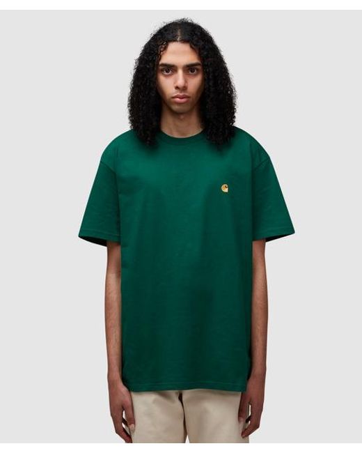 Carhartt Green Chase T-shirt for men