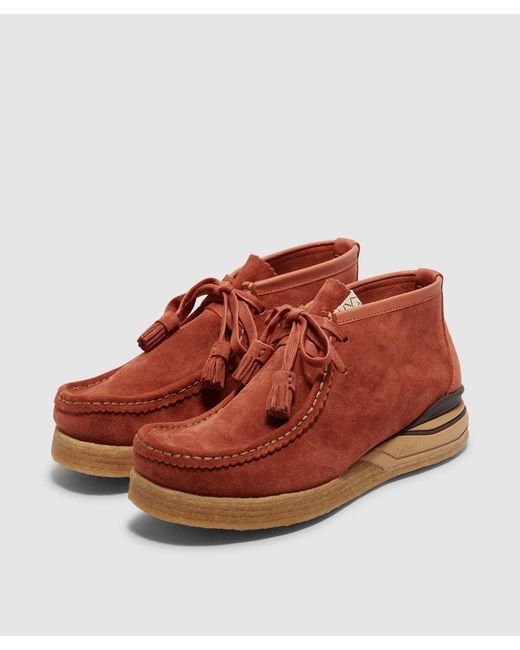 Visvim Red Beuys Trekker-Folk Boot (Light