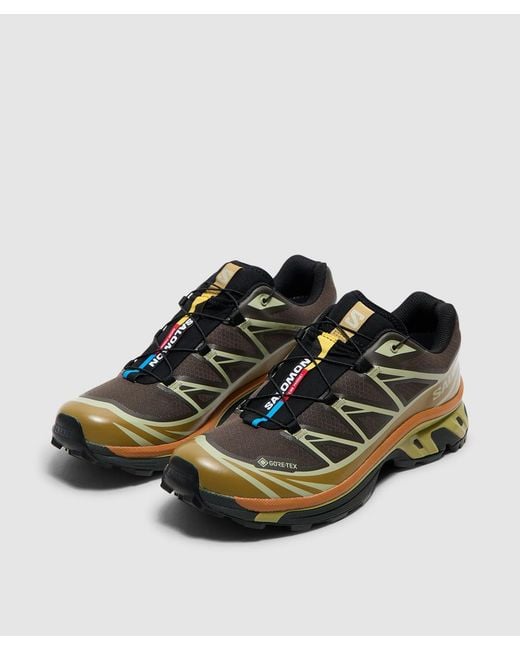 Salomon Lab Green Xt-6 Gore-Tex Sneaker (Delicioso/Tea/Plantation for men