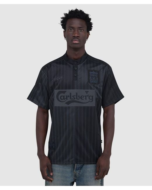 Adidas Blue Liverpool Fc 1995 Jersey T-Shirt /Carbon for men