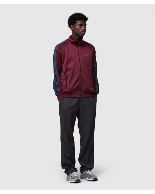 Needles Track Jacket Maroon in Red for Men | Lyst Needles Track Jacket Maroon in Red for Men | Lyst