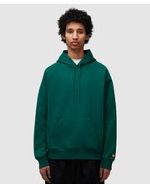 Carhartt Green Chase Hoodie for men