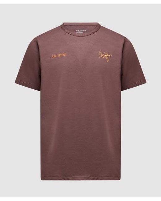 Arc'teryx Red Captive Split T-shirt for men