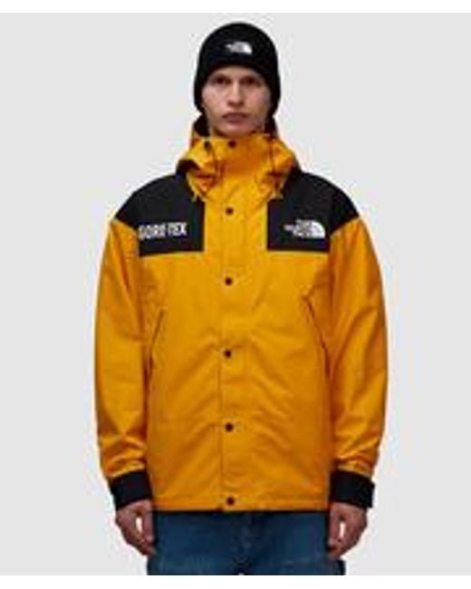 The North Face Gore-tex Mountain Jacket in Orange for Men | Lyst