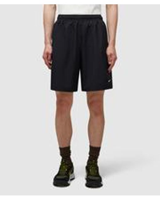 Nike Black Solo Swoosh Woven Short for men