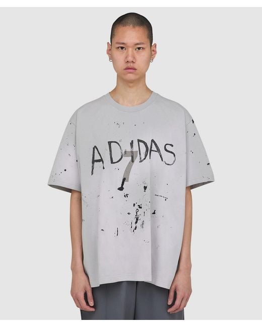 Adidas Gray X Song For The Mute Adi007 T-Shirt Two for men