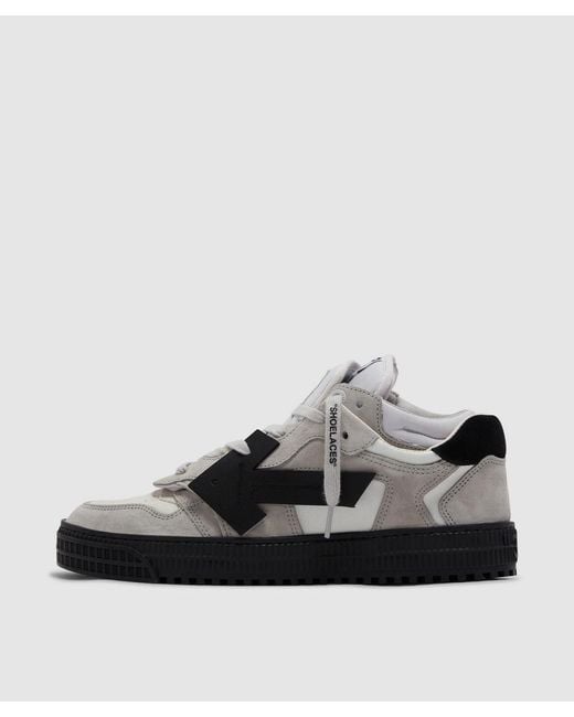 Off-White c/o Virgil Abloh Black Off Co Virgil Abloh Floating Arrow Sneaker (Light