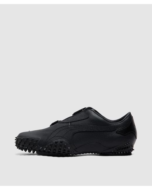 PUMA Black Mostro Leather Sneaker for men