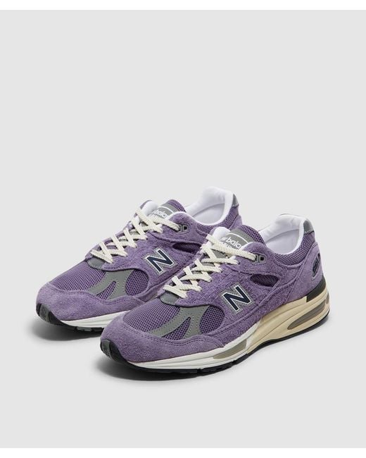 New Balance Blue Miuk 991V2 Sneaker for men