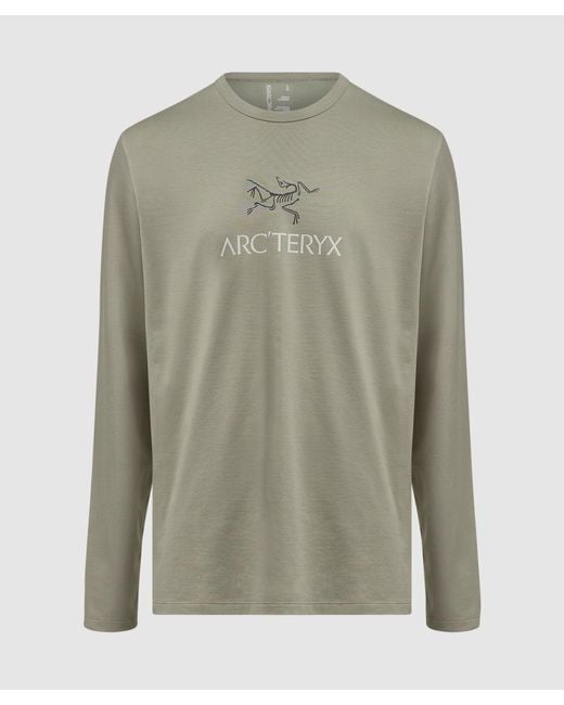 Arc'teryx Green Captive Arc'word Long Sleeve T-shirt for men