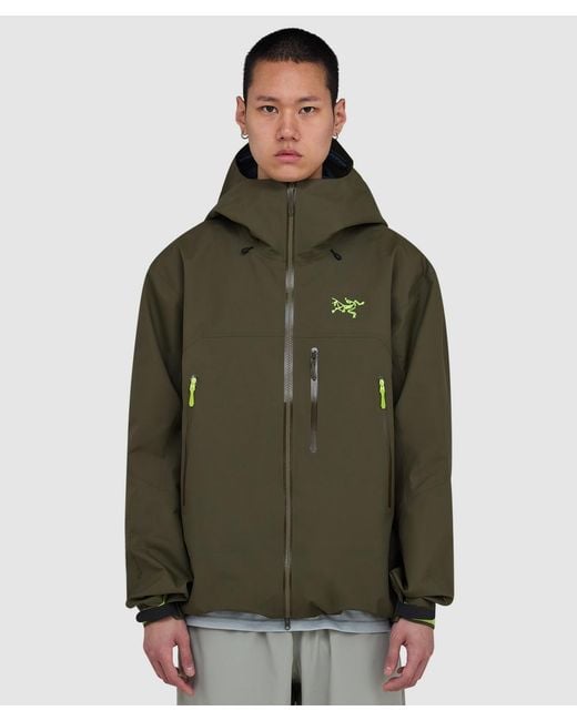 Arc'teryx Green Beta Sv Jacket (Tatsu/Mantis for men