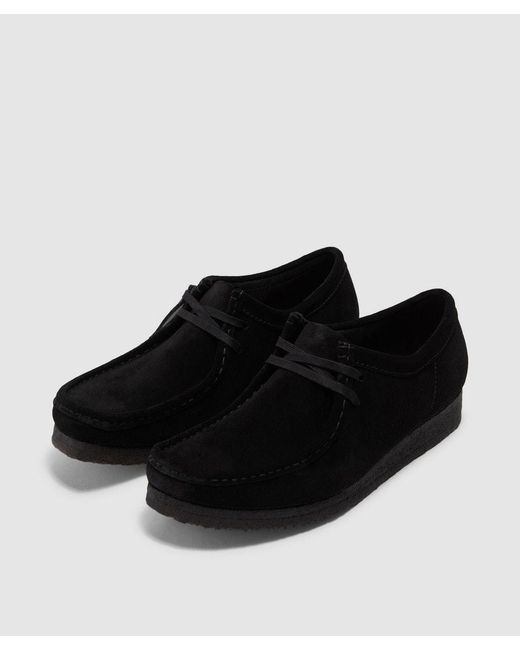 Clarks Black Wallabee Shoe for men