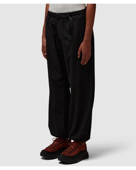 Mellow Clo Black Everyday Stretch Nylon Pant ( for men