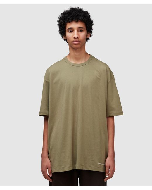 Comme des Garçons Green Bottom Logo T-Shirt ( for men