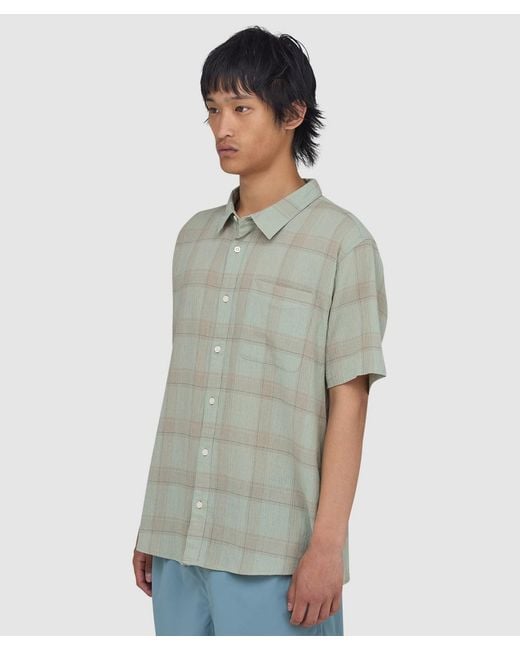 Patagonia Green A/C Shirt (Harmony: Lichen for men
