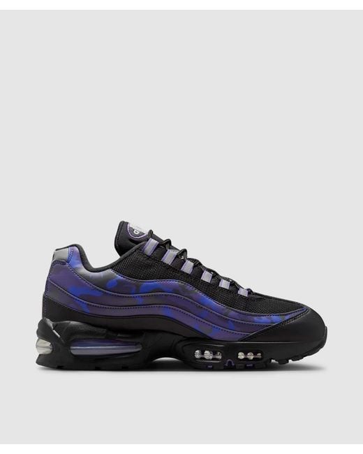 Nike Blue Air Max 95 Og Camo' Sneaker (Court/Vast--Cave-Wild Grap for men