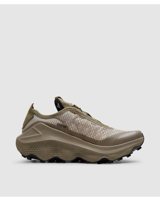Salomon Lab Gray Quasar Advanced Sneaker (Fallen Rock/Stone/Bronze for men