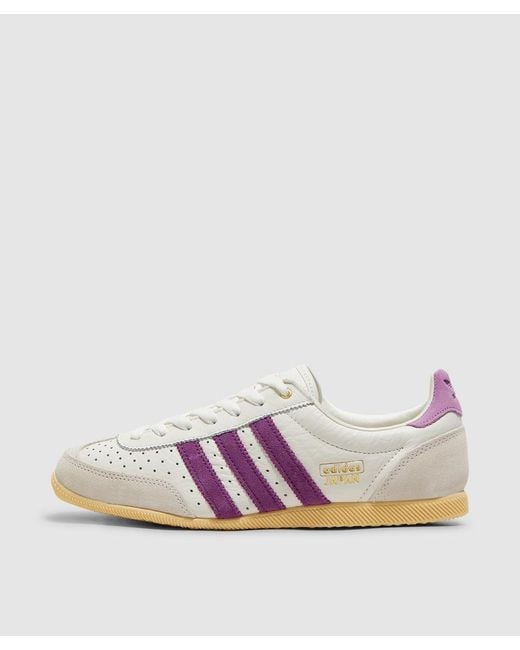adidas Men's Purple Japan Sneaker (Off/Rich Mauve/ Tint