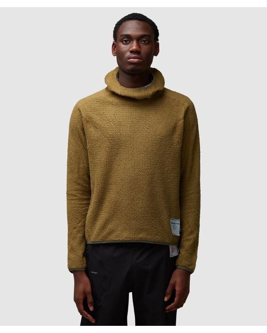 Satisfy Ghostfleece Ad Hoodie ( in Green for Men | Lyst