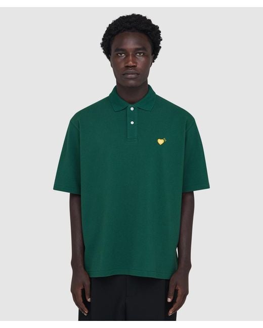 Human Made Green Polo Shirt for men