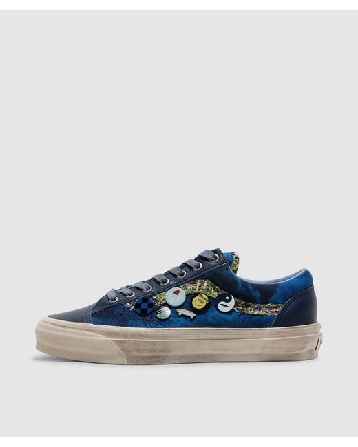 Vans Blue Old Skool Souvenir Sneaker for men