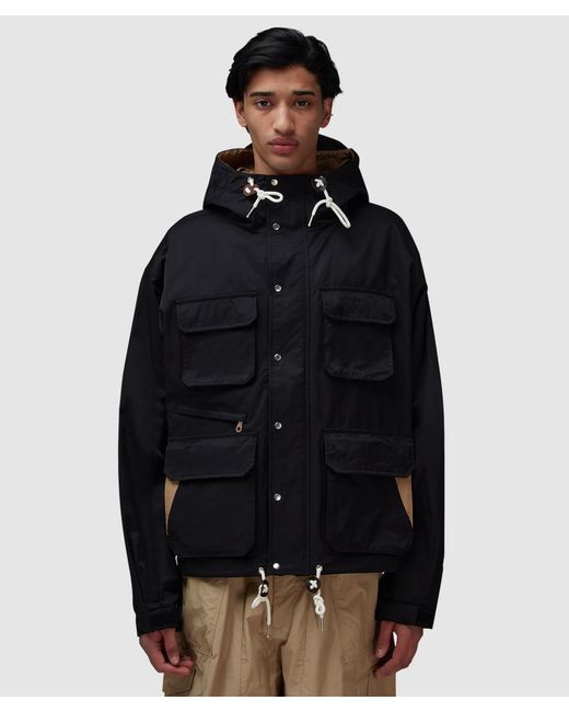 FRIZMWORKS Black 60/40 Mountain Parka 002 Jacket for men