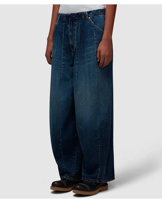 Needles Blue H.D Denim Pant for men